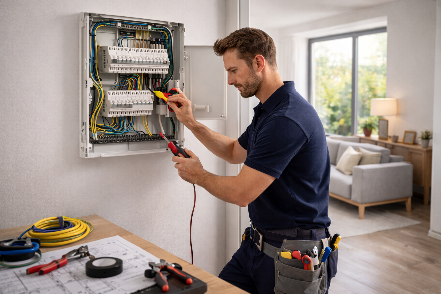 Elektra installatie — HanVos Elektra